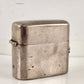 Stainless Travel Pocket Inkwell with Bottle Vintage Latch Lock Glass Bottle 2"