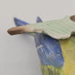 Goebel Blue Titmouse Bird on Branch Figurine 1970s W Germany Porcelain Matte 6"