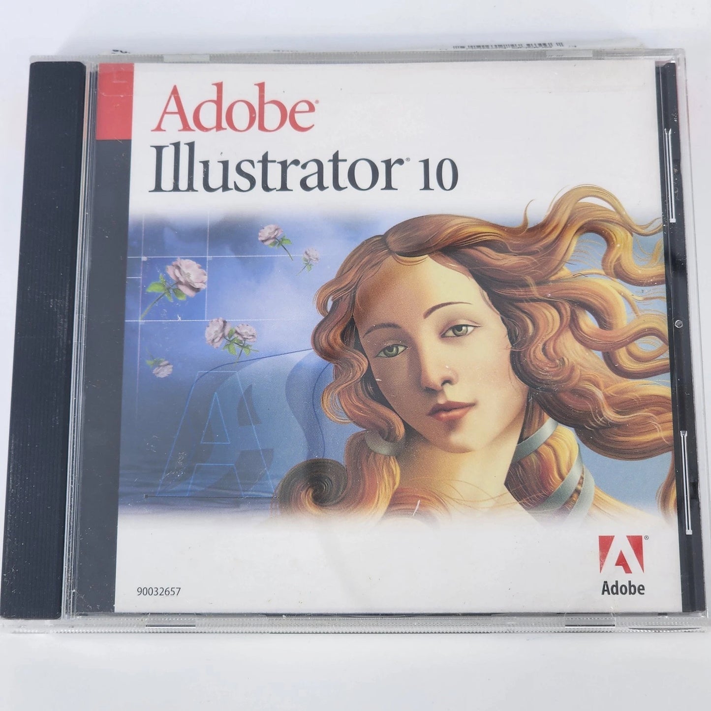 Adobe Illustrator 10 PC Windows Vintage Software Big Box Serial Number Manual