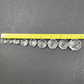 9 Pc High Quality Octagon Crystal Strand Progressive Cascade Flow Chandelier 8"
