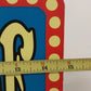 Fun Express Spin-A-Prize Wheel Carnival Party Spinner Game 22" Missing 2 Pegs