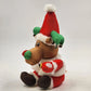 Trendmasters Reindeer Plush Santa Outfit 13" Christmas Jingle Bell Antlers 1993