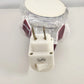 Santa Claus Christmas Night Light Glitter Snow Globe Chimney Plug In Holiday