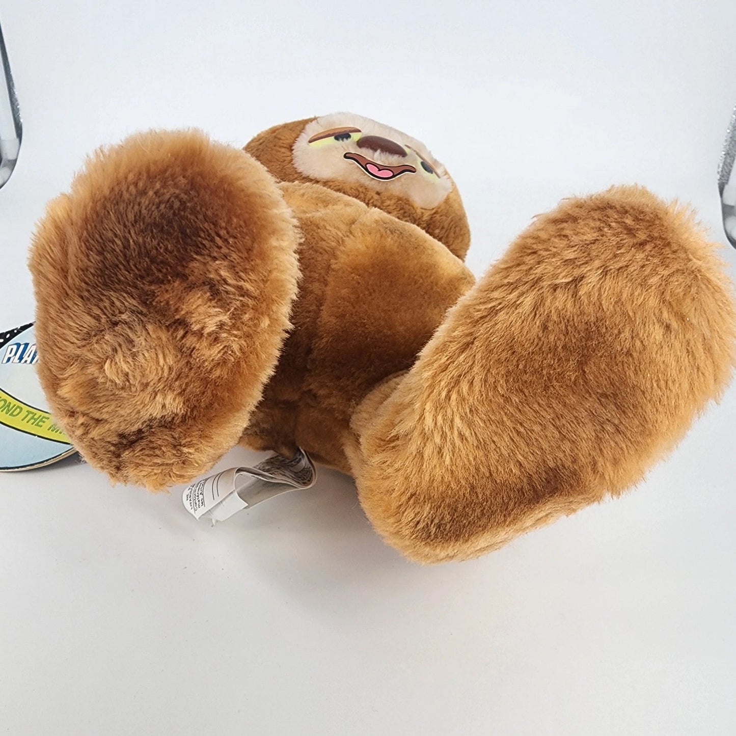 Andromicus Zapticon Planet Animals Sloth Plush 14" with Tags Rare Vintage 1982
