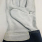 3pr Ironcat IC8 Cowhide Leather Gloves Large Rubberized Gauntlet Cuff Work