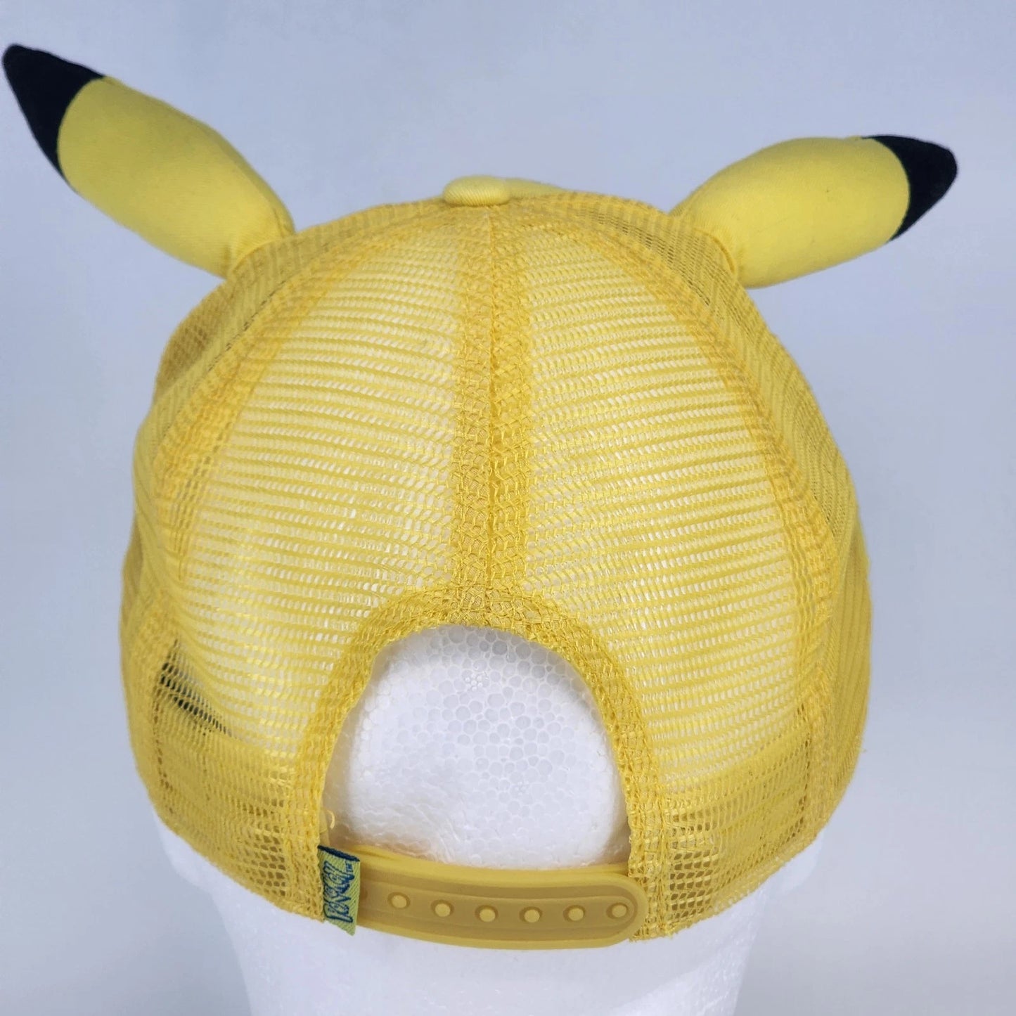 Pokemon Pikachu Yellow Mesh Trucker Hat with 3D Ears Snapback