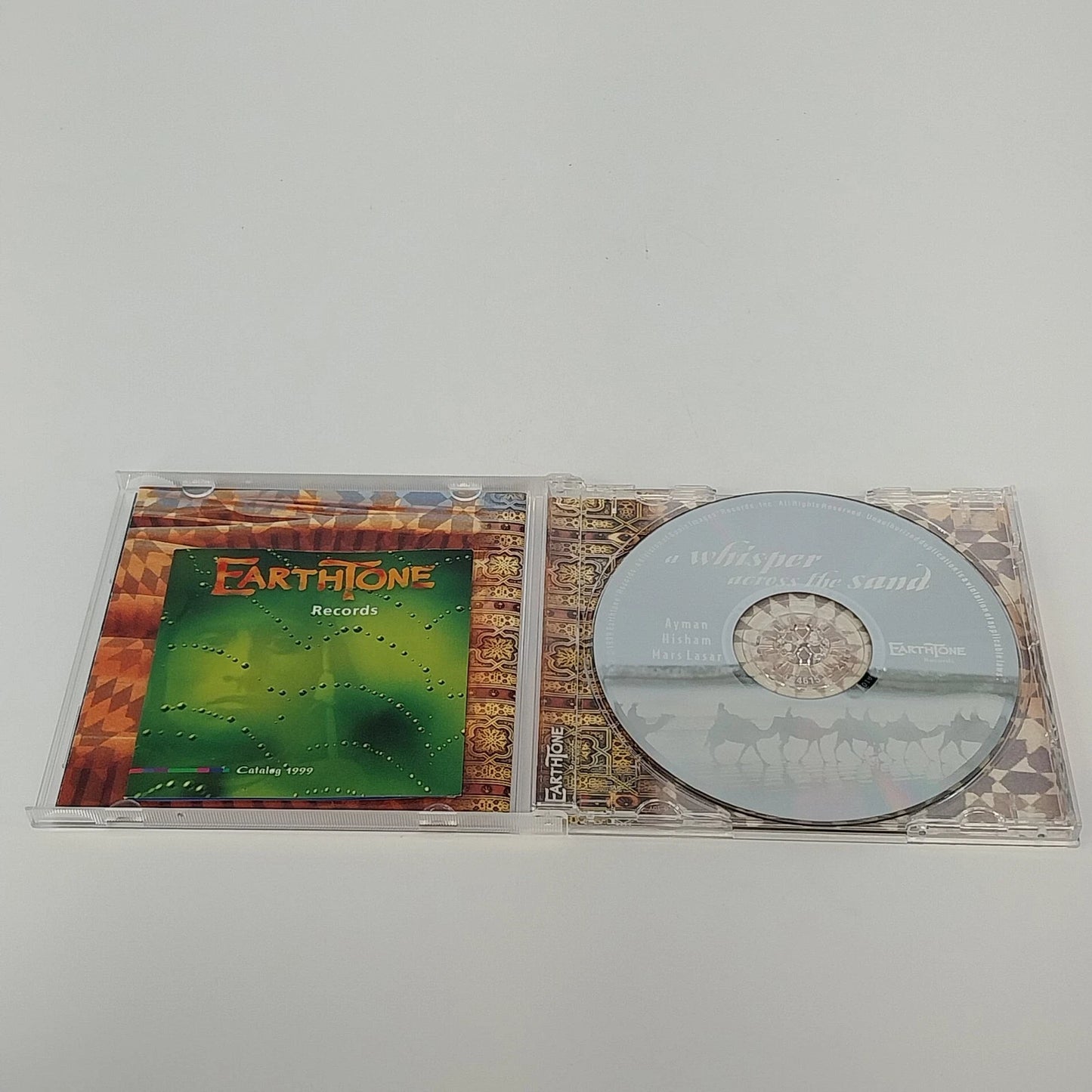Ayman Hisham Mars Lasar A Whisper Across the Sand CD 1999 New Age Ambient