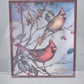"Red Splendor" Signed Cardinal Print by James Meger | Matted & Framed 9” x 11” Wildlife Art | Bird Lover Gift | Nature Wall Decor