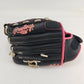 Rawlings Fastpitch Softball Glove WFP115 11½ Inch Leather Palm Black Pink R/H