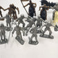 31-pc Medieval Soldier Infantry Knight Warrior Horses Figure Plastic Playset Toy