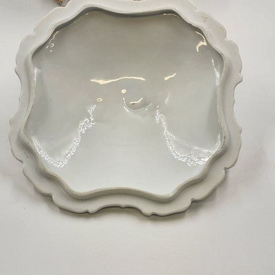 Rosenthal RC Monbijou Soup Tureen w/ Lid Bavaria Pink Roses Gold Scalloped VTG