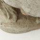 Midori Studio Concrete Carved Sleeping Goose Duck 8.5" Vintage