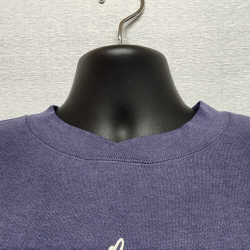Baseball An American Pastime L Men's Sweatshirt Navy Blue Players By Van Heusen