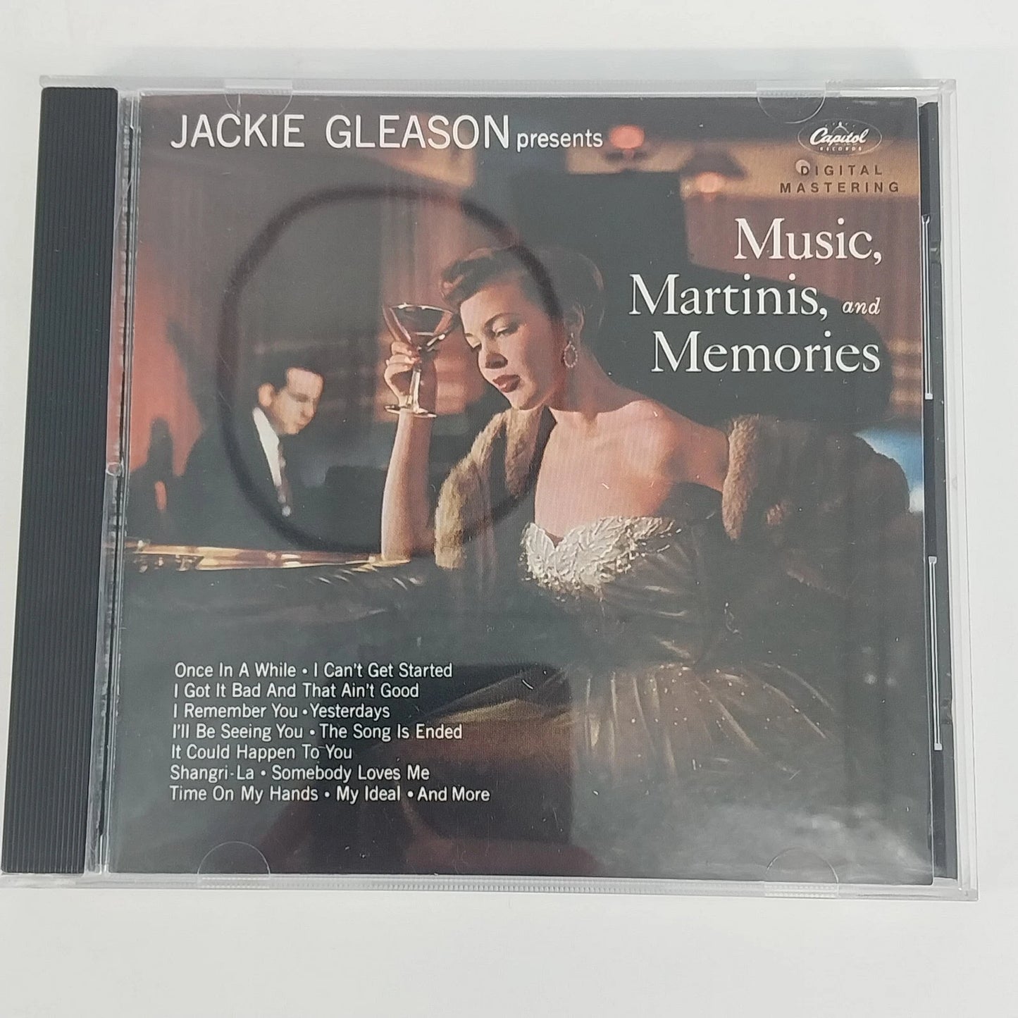 Jackie Gleason 3pc CD Music Martinis Memories Velvet Brass Change Her Mind 2004