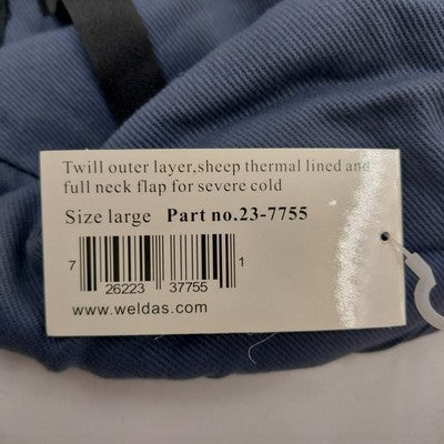 Weldas Turmoflex Winter Liner 23-7755 Navy Blue USA Bayside Washed & Dry Clean