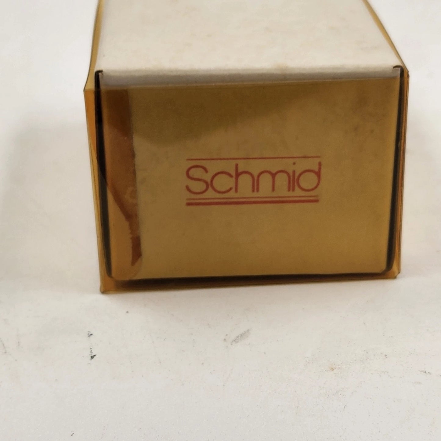 Gordon Fraser 1984 Brown Dog Candy Cane Scarf Ceramic Christmas by Schmid