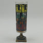 Hippie Candelrama Nu-Trend Candle Holder Stained Glass Prairie Style Vtg 1970's