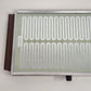 Salton Hotray H-122 Electric Food Warmer Glass Tray 16" Woodgrain Vintage