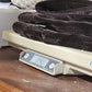 Ruff Hewn Brown Pants Womens Size 10 Cotton Faux Suede Feel Straight Leg Classic