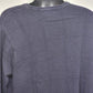 IZOD Sweater Blue Pullover Men's XLT Crewneck Cotton Long Sleeve Square Design