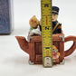 Cherished Moments AT-931 Bears Tea Time Mini Resin Tea Set 1995 Figurines