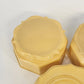 Antique 3pc Celluloid Vanity Set Art Deco French Cream Tan Powder Hair Receiver