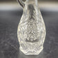 Anchor Hocking Early American PresCut Star of David Glass Cruet Stopper 7.75"x3"
