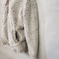 Thread & Supply Full Zip Sherpa Hooded Jacket Women's Size Small Color Mushroom