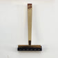 Gold Dual Blade Safety Razor Duck Engraving Wood Toiletry Shaving with Box Vtg