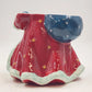 Christmas Santa Cookie Jar 12.5" Tall JC Penney Home Collectors Decor Edition