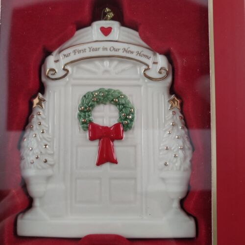 Lexon First Year in First House 4" Porcelain Ornament Boxed New Undated