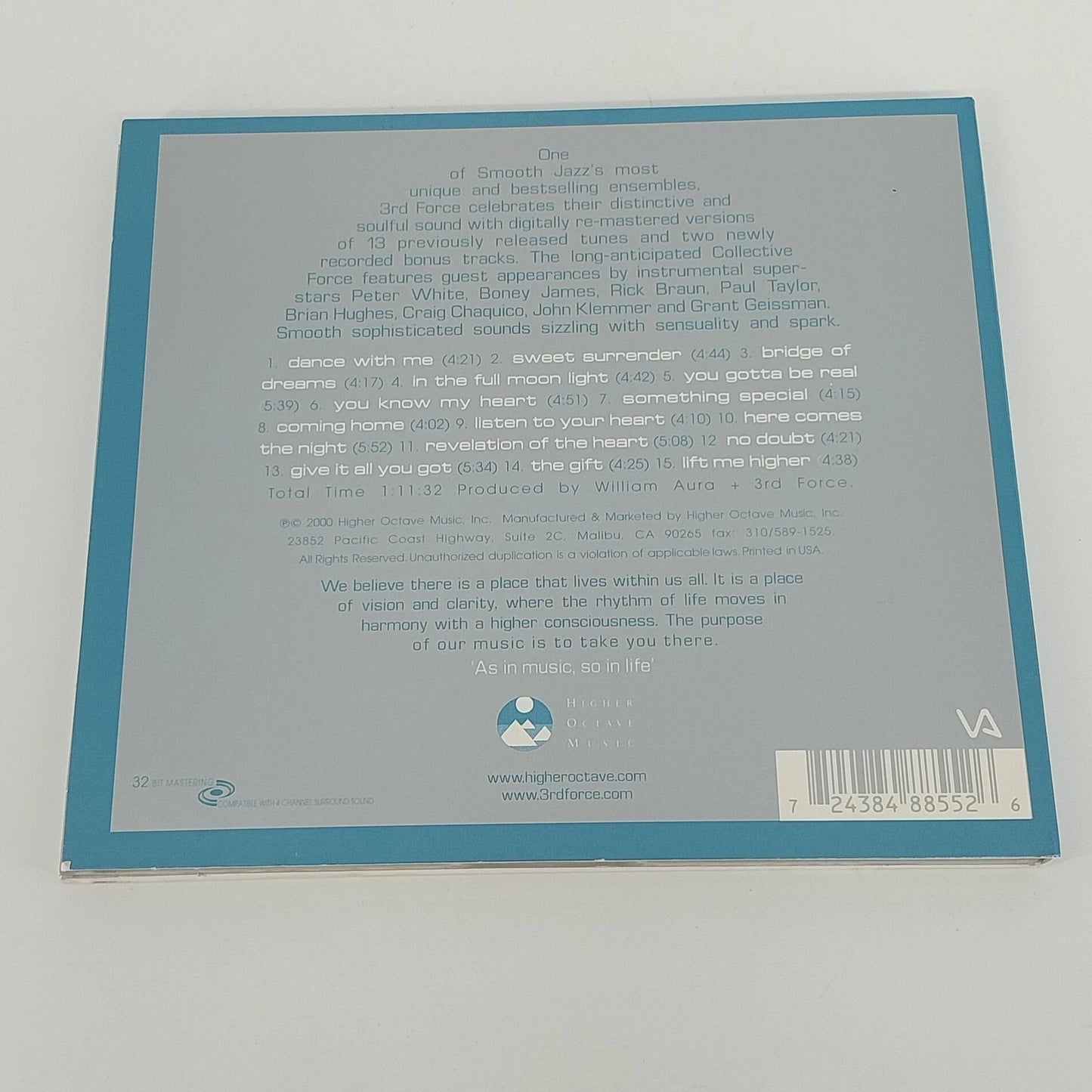 3rd Force Collective Force Very Best Of CD 2000 Smooth Jazz Remastered