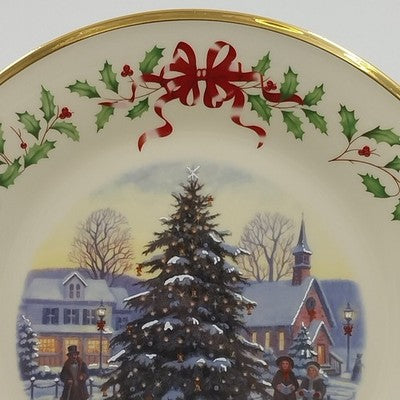 Lenox 2006 Annual Collector Christmas Plate 16th Series Numbered Christmas Tree