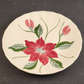 Southern Potteries Blue Ridge Bread and Butter Plate Hand Painted 6¼" Poinsettia