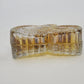 Avon Here's My Heart Cologne Clear Glass Butterfly Decanter 1.5 fl oz Vintage