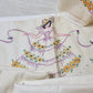 8 Pillow Case Linen Salvage AS IS for crafts Vintage Embroidery Mr Mrs Cat Girl