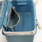 Samsonite Travel Makeup Train Case Blue Royal Traveller Montbello II Mirror Key