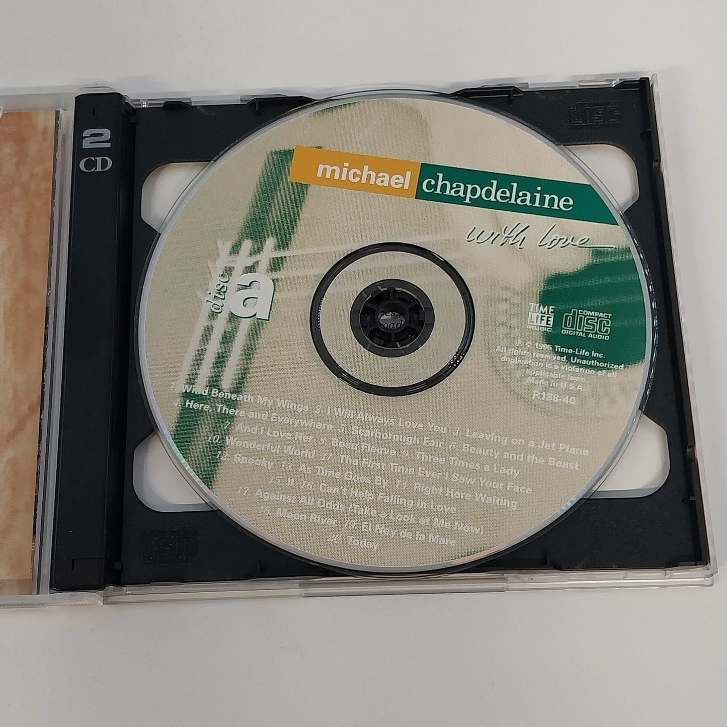 Michael Chapdelaine With Love 2 CD Set Time Life Music R138-40 Instrumental 1995