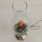 Vintage ACLA Bubbling Electric Christmas Hurricane Lamp Holly Decor