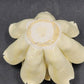 Studio Art Flower Figurine Glossy Porcelain Handmade Decor Marked Ceramic