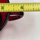 Royal Ruby Red Glass Punch Bowl 23 Cups and Stand Set by Anchor Hocking