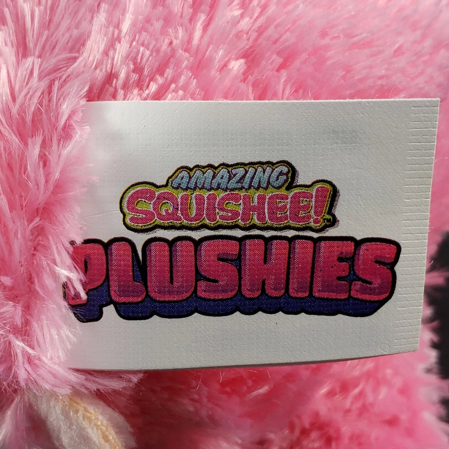 Amazing Squishee Plushies Pig “Mudsy” MB Wolverine Corp Polyester NWT China