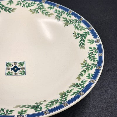 Pfaltzgraff Sylvan Court Centerpiece Bowl Plate 12.5" x 2.75" Dinnerware Vintage