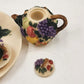 Popular Imports 8 pc Miniature Tea Set Fruit Plate TMI/FRT Polystone Resin 1994