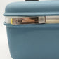 Samsonite Travel Makeup Train Case Blue Royal Traveller Montbello II Mirror Key