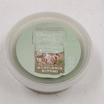 Set of 5 Wax Warmer Yankee Candle with Timer & White Scenterpiece Easy Meltcups