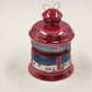 Mr Christmas Holiday Music Box Wind Up Ornament Lusterware Ceramic China