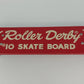 Roller Derby #10 Skateboard Metal Wheels Original Vtg 1960s Near Mint 19" x 4.5"