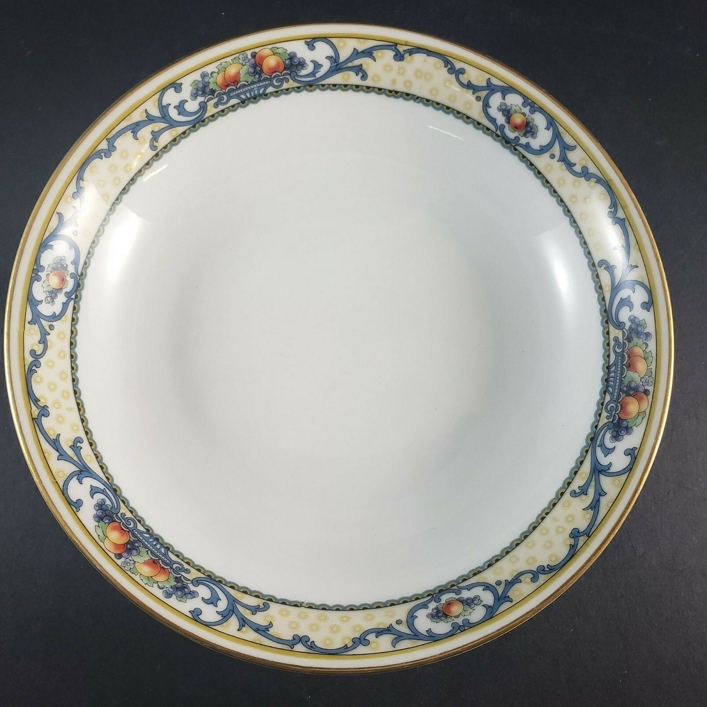 Thomas Bavaria Delmonte Soup Bowl Fruit Gold Trim 7.6”