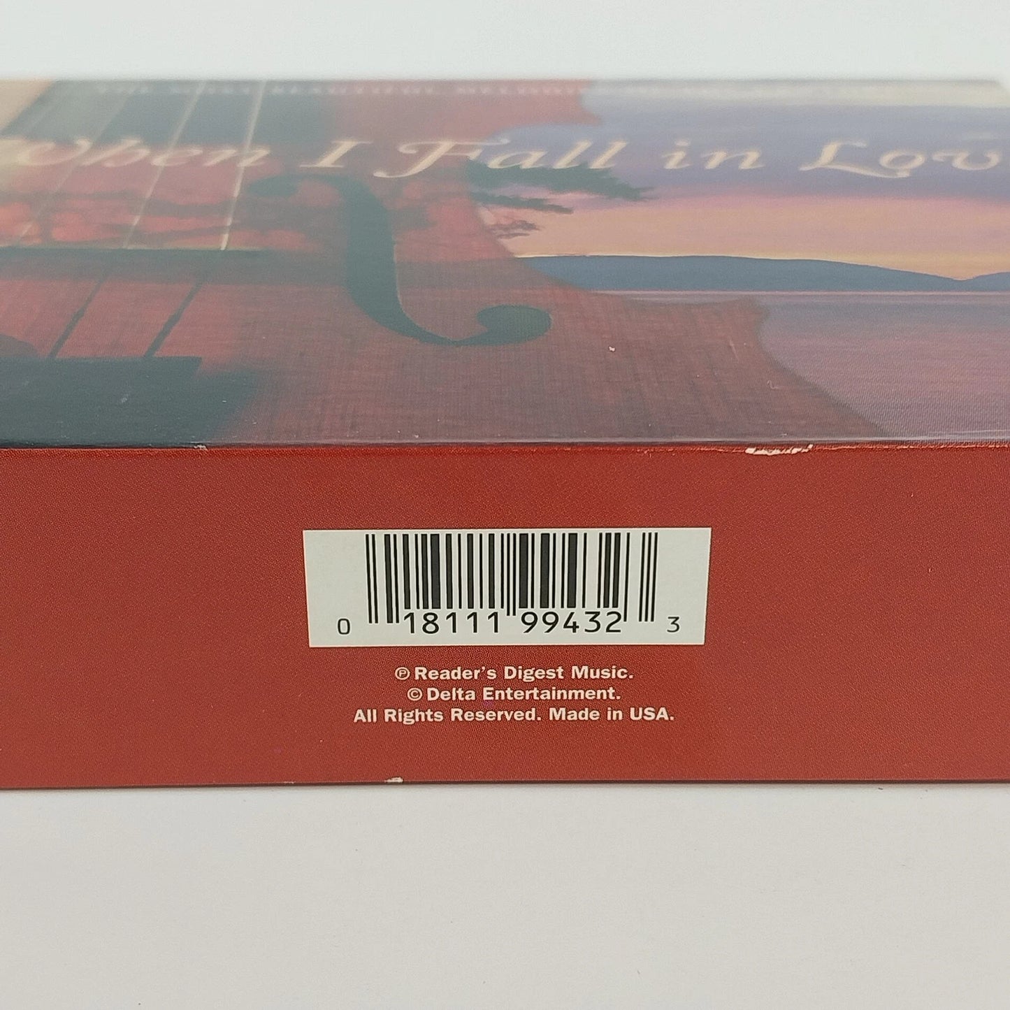 When I Fall In Love 3 CD Box Set Reader's Digest Most Beautiful Melodies 1998